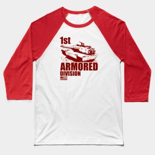 1st Armored Division Baseball T-Shirt